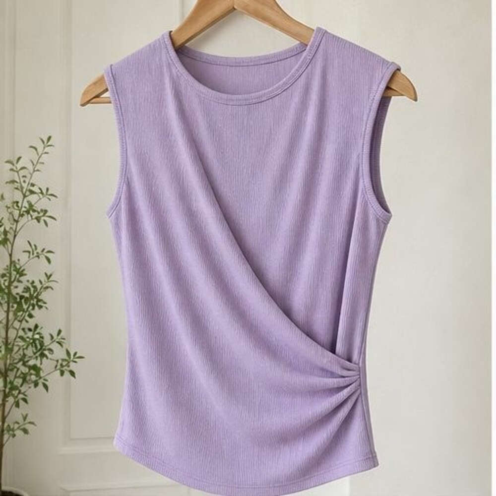 Lilac Wrap Blouse
